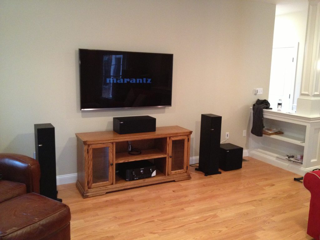 Audio video systems with surround sound