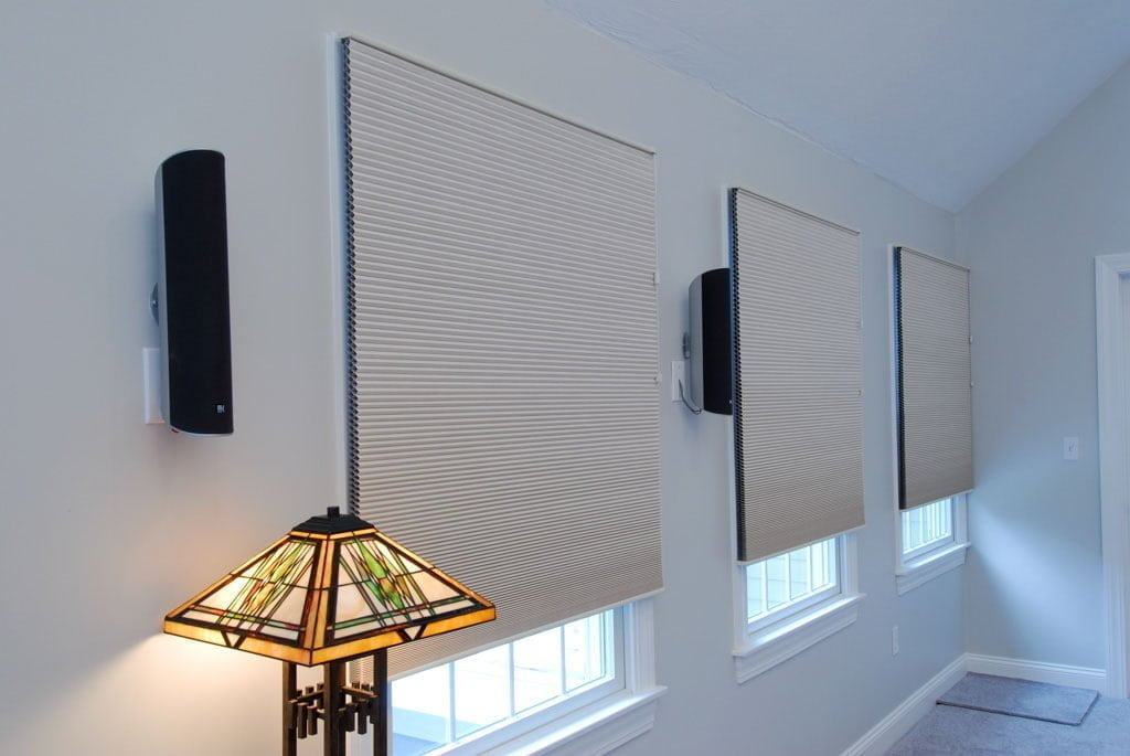 Lighting and Shade Control Wall Mounted Speakers