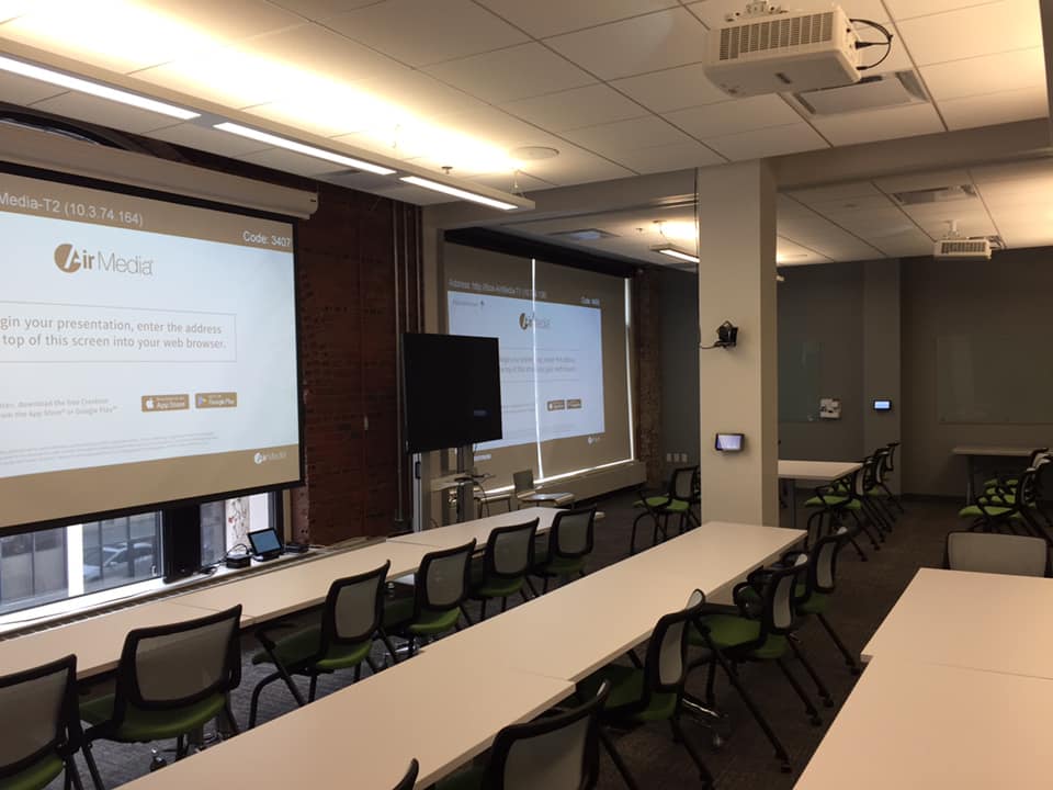 boston tech company meeting room av